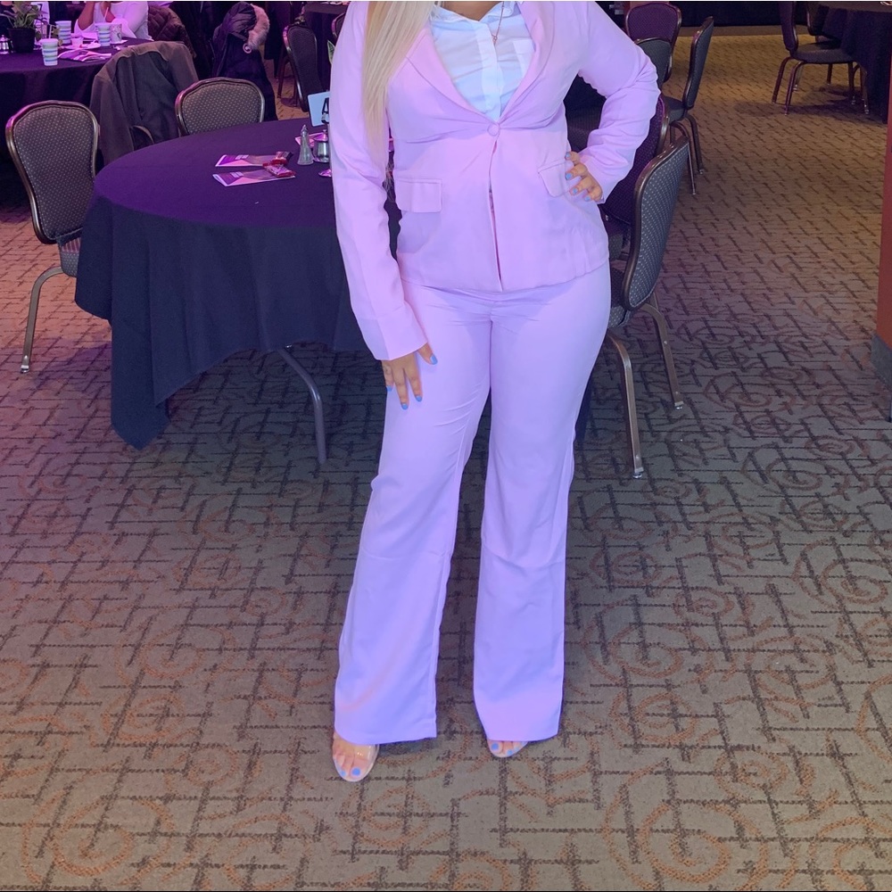 Fashion Nova Two Piece Suit Set